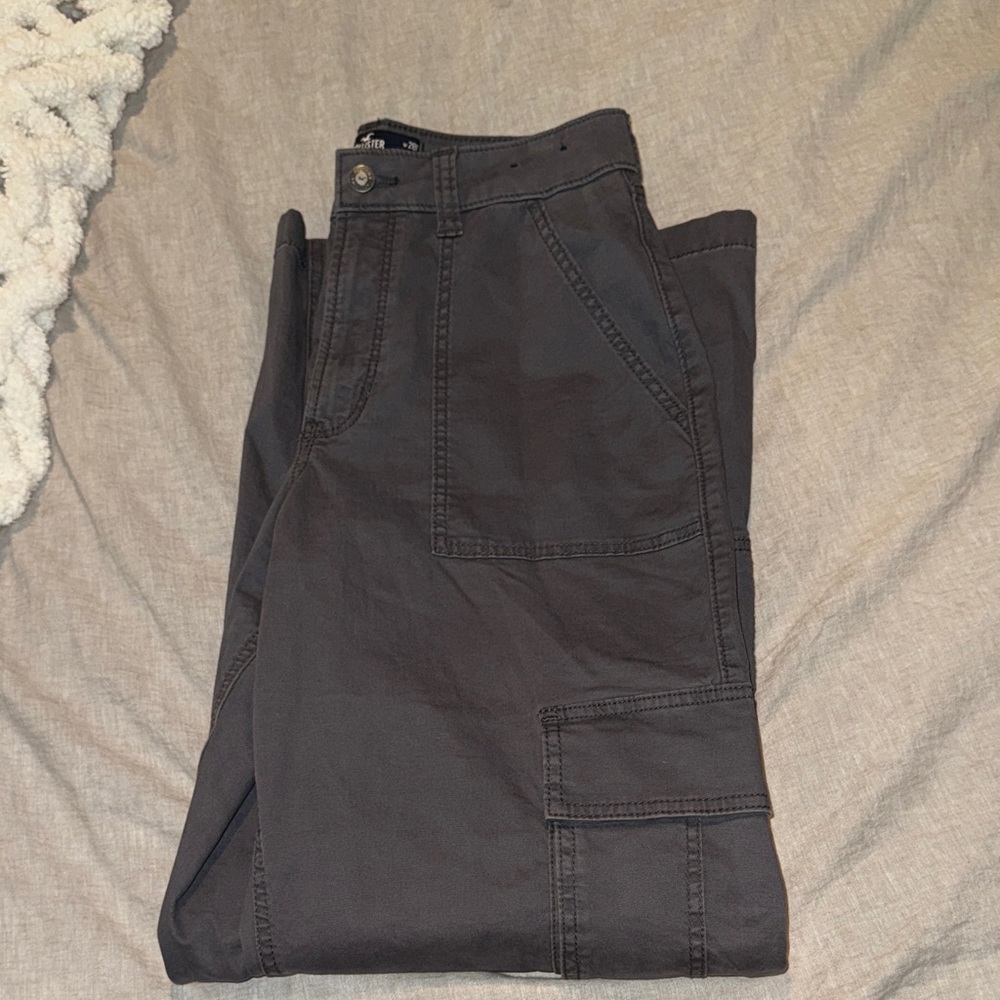 Hollister - Dark Grey Cargo Pants